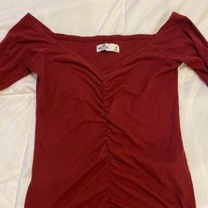 Girls Slim Clinched Top